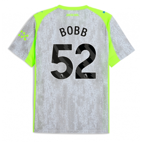 Billige Fotballdrakt Manchester City Oscar Bobb #52 Replika Tredjedrakt 2025-26 Kortermet Billige Fotballdrakt Manchester City Oscar Bobb #52 Replika Tredjedrakt 2025-26 Kortermet